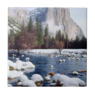 Winter Yosemite-Nationalpark Fliese