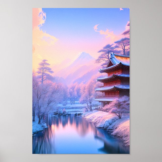 Winter Zen Poster (Vorne)