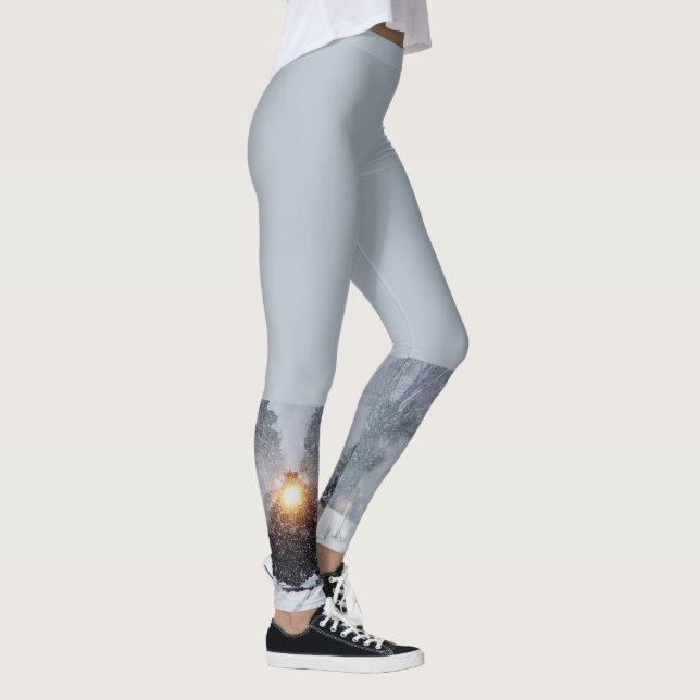 Winter-Zug-Leggings Leggings (Rechts)