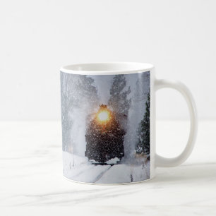 Winter-Zug-Tasse Kaffeetasse