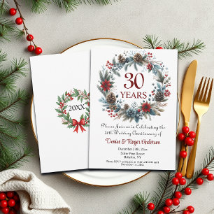 Winter zum 30. Geburtstag der Perle Einladung