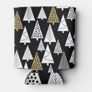 Winterabende: Gold-Silber-Bäume. Dosenkühler