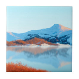 Winterabschied Fliese