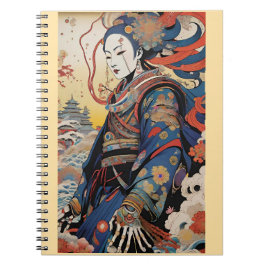 Winterabstieg - Ken Gage Surreal Art Notizblock