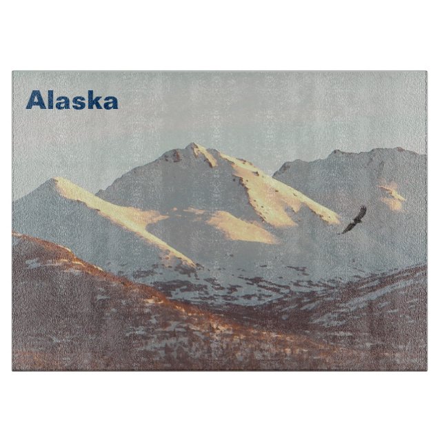 Winteradler Schneidebrett (Vorderseite)