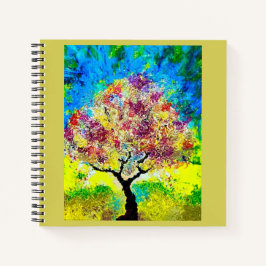 Winteranflug-Notebook Notizbuch