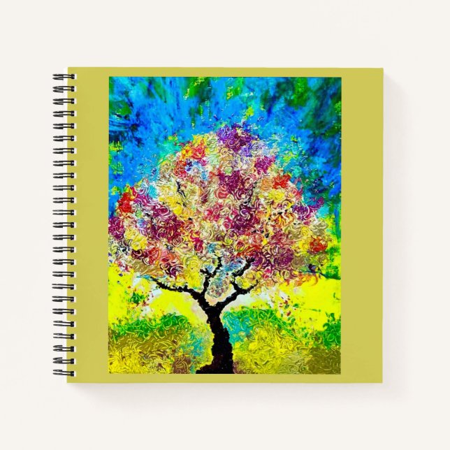 Winteranflug-Notebook Notizbuch (Vorderseite)