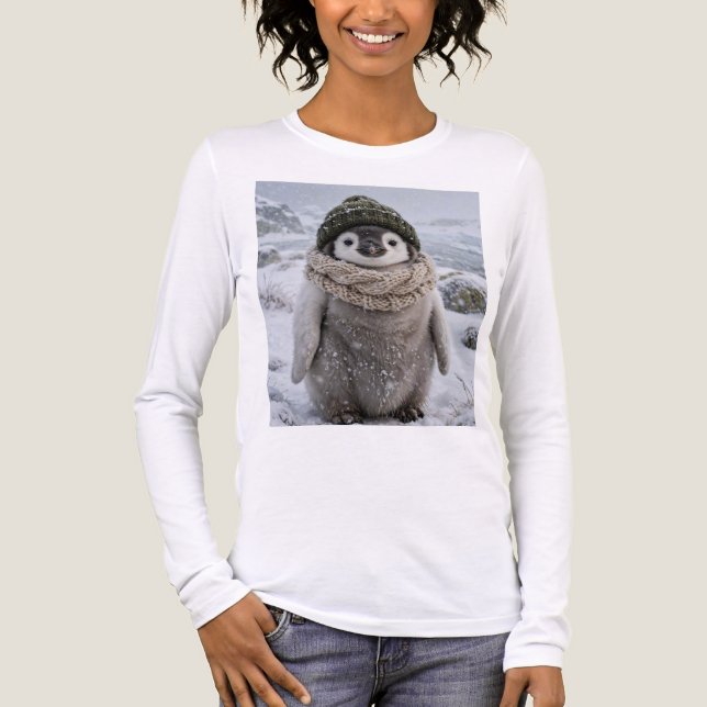 Winterästhetik Tri-Blend Shirt (Vorderseite)
