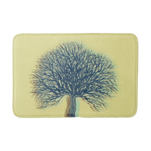 Winterbaum Badematte