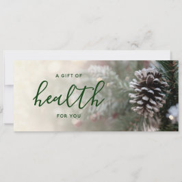 Winterbaum Chiropractic Holiday Geschenkgutschein