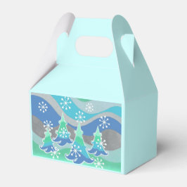 Winterbaum-Günstige Box Geschenkschachtel