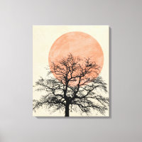 Winterbaum Silhouette Sun