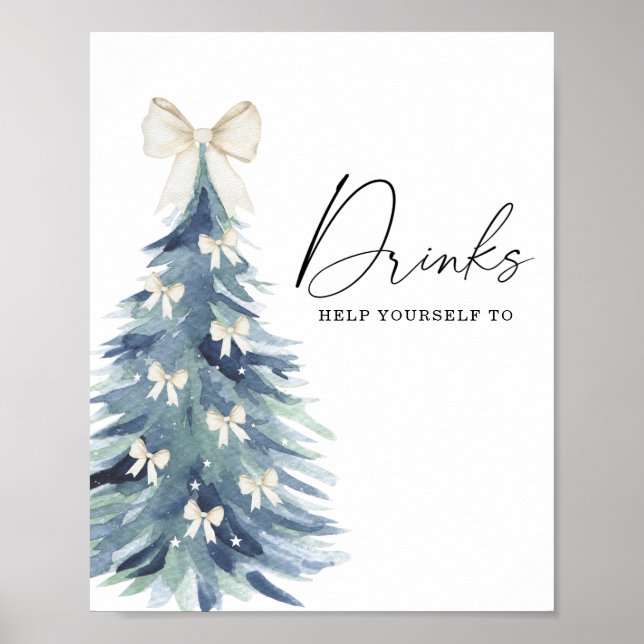 Winterbaumbaby Drinks Poster (Vorne)