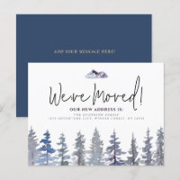 Winterbäume, die wir verschoben haben