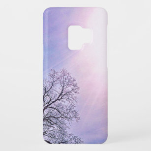 Winterbäume & eine kalte Sonne Saisonale Natur Case-Mate Samsung Galaxy S9 Hülle