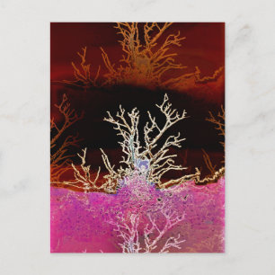 WINTERBÄUME POSTKARTE