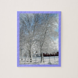 Winterbäume Puzzle