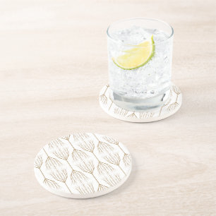 Winterbäume Sandstone Untersetzer