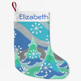 Winterbaumen Name Strumpf Kleiner Weihnachtsstrumpf