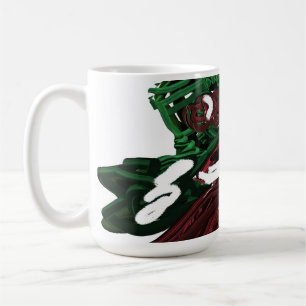 Winterbeere im nördlichen Kardinal Kaffeetasse