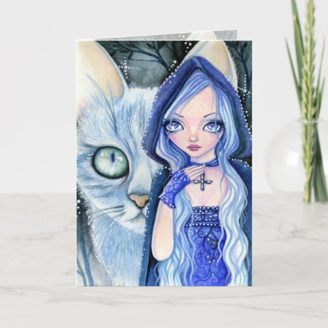 Winterbeobachter - leere Karte (Vorderseite)