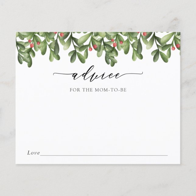 Winterberatung für die Mommy-to-Be (Vorderseite)