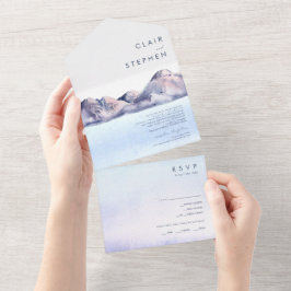 Winterberg in einer Einladung