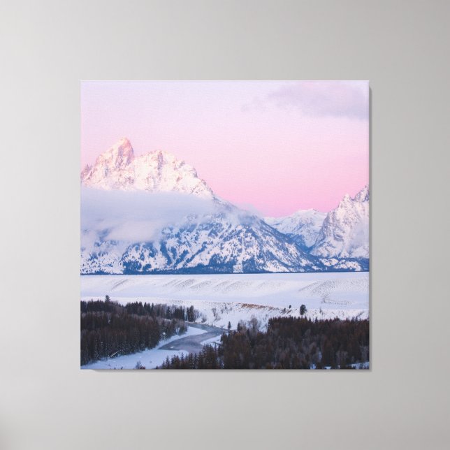 Winterberg Leinwanddruck (Vorderseite)