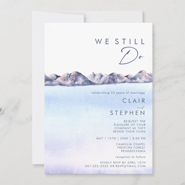 Winterbergbau wir erneuern noch immer Einladung (Vorderseite)