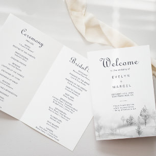 Winterbergwald bei Hochzeit Programm