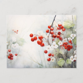 Winterberries Postkarte