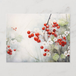 Winterberries Postkarte