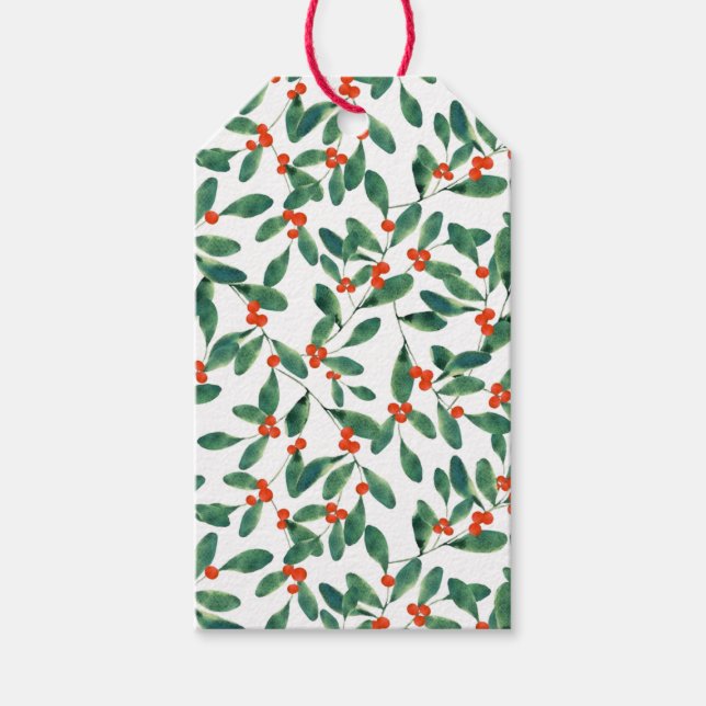 Winterberry (Klassiker) Geschenkanhänger (Vorderseite)