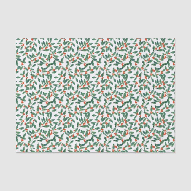 Winterberry (Klassiker) Seidenpapier (Vorderseite)