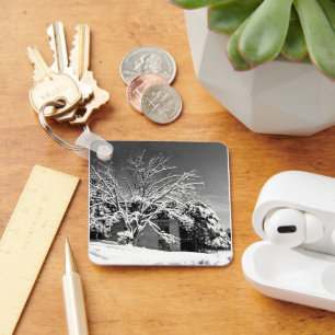 Winterblase B+W Schlüsselanhänger