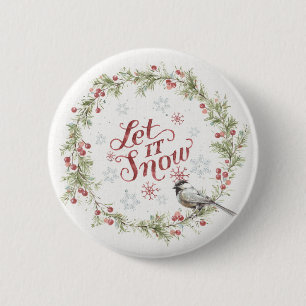 Winterbrand - Schnee Button