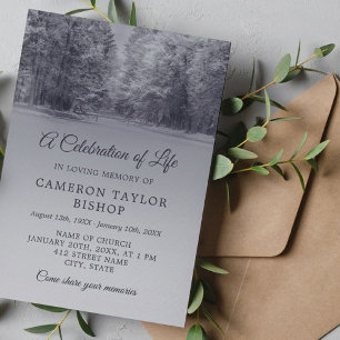 Winterbrücke - Lebensfeier Einladung