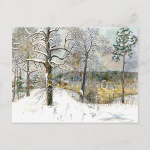 Winterbrücke Postkarte