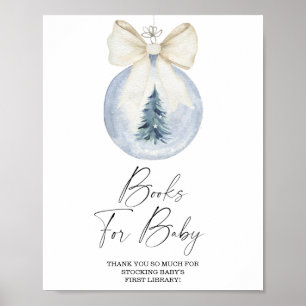 Winterbücher für Babyposter Poster