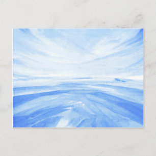 Winterdämmerung Postkarte