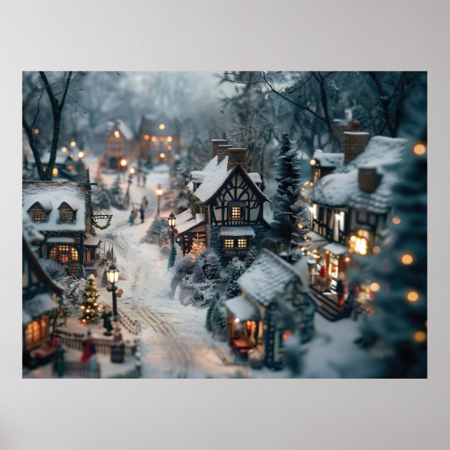 Winterdorf Poster (Vorne)