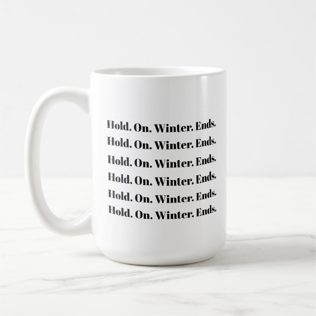 Winterende Kaffeetasse (Links)