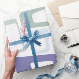 Winterfarben Geschenkpapier