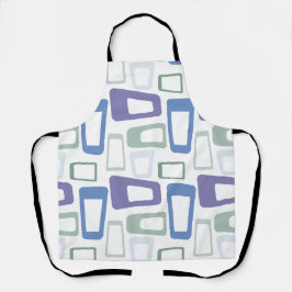 Winterfarben Schürze