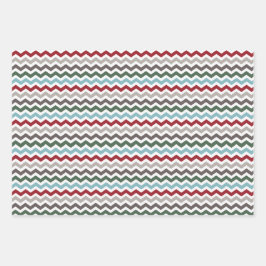 Winterfarbenwrapping Paper Sheets Set 3 Geschenkpapier Set