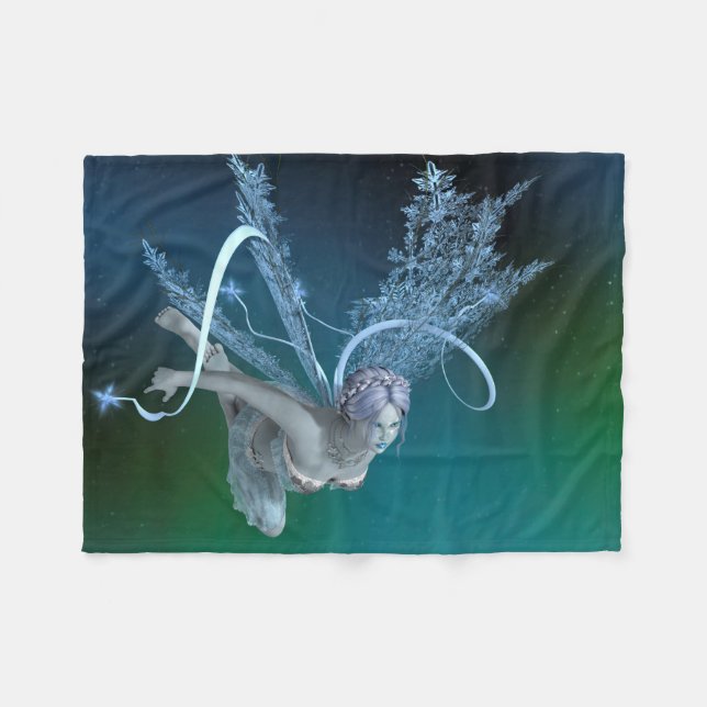 Winterfee Fleecedecke (Vorderseite (Horizontal))
