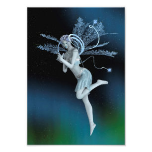 Winterfee Fotodruck