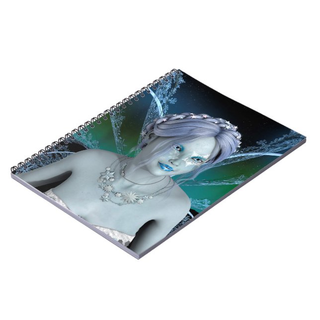 Winterfee Notizblock (Linke Seite)