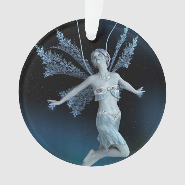 Winterfee Ornament (Vorderseite)