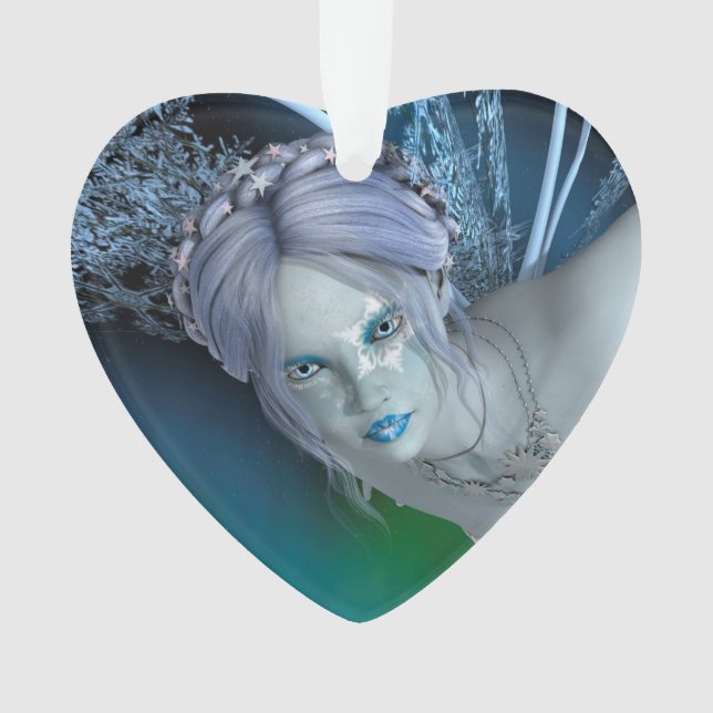 Winterfee Ornament (Vorderseite)